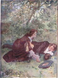 "Master Ridd, sei pazzo?", da Lorna Doone pub.by W & R Chambers Ltd, 1921