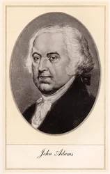 John Adams, secondo Presidente degli Stati Uniti, inizio XX secolo