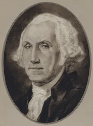 Ritratti di statisti americani: George Washington (litografia)