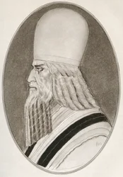 Zoroastro, alias Zarathustra, Zarathushtra Spitama o Ashu Zarathushtra, da Living Biographies of Religious Leaders