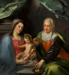Vergine con Bambino e Sant