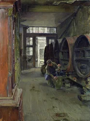Nella fabbrica di aceto ad Amburgo, 1891