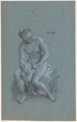 Donna seduta