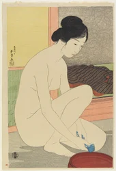 Donna al Bagno, Ottobre 1915