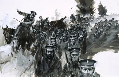 A Mons, nel 1914, si verificò una serie di errori che portarono a una lunga ritirata attraverso la Francia.