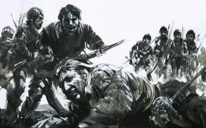 Il gruppo di Sir Francis Drake fu costretto dalla gente del posto a tornare alla propria nave dopo la morte di un marinaio.