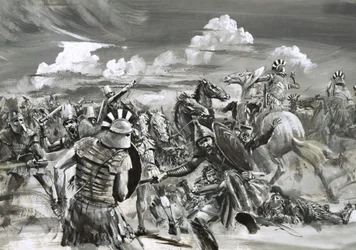 Vittoria di Alessandro Magno a Gaugamela