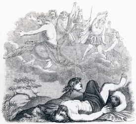 Giove e i tuoni (Jupiter et les tonnerres) - Favole di La Fontaine
