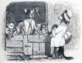 Il pidocchio e i suoi due compagni (Le pou et ses deux compagnons) - Favole di La Fontaine