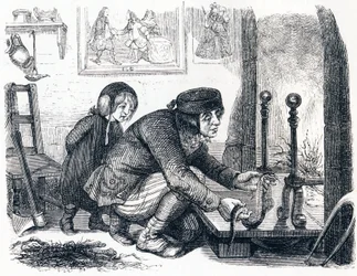 Il villano e il serpente - Favole di La Fontaine