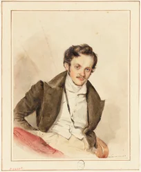 Ritratto di un amico, probabilmente Guiaud (1811-1876)