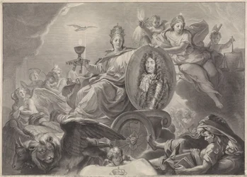 Ritratto allegorico di Luigi XIV, re di Francia