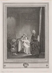 La commerciante nel camerino (La Marchande à la Toilette)