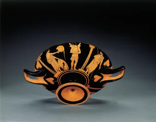 Kylix a figure rosse attiche, c.470 a.C.