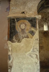 Affreschi deturpati nella Chiesa della Panayia