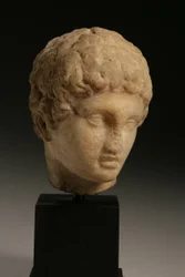 Testa di un principe, periodo ellenistico, IV-III secolo a.C. (marmo)