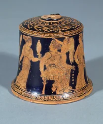 Oinochoe, Gruppo Meidian, Attico, 420-410 a.C.