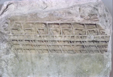 Rilievo di una trireme