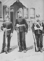 Caporale e soldati semplici, i Buffs, c1880