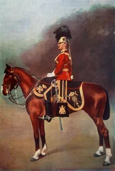 Ufficiale del 16° Lancieri, 1900