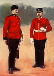 Adjutant del West Surrey e sergente maggiore dell