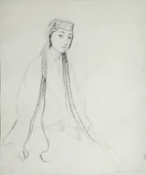 Ritratto della Principessa Maria Maiko Orbeliani 1818-1849, 1840-1842