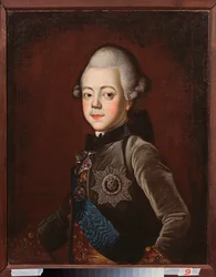 Ritratto del granduca Pavel Petrovich, bambino (Zar Paolo I di Russia)