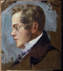 Ritratto del poeta principe Piotr Andreievitch Viazemski (Pierre Wiazemsky) (1792-1878)