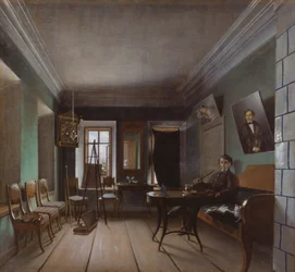 Interno della Casa di Bykov, 1850s