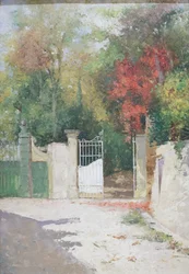 Cancelli di Villa Pucci a Firenze
