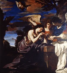 La penitente Maria Maddalena con due angeli