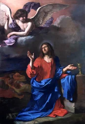 Guercino - Cristo sta pregando nell