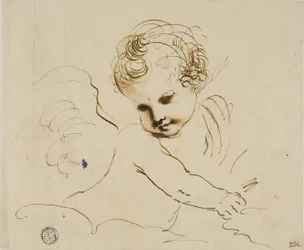 Putto tra le nuvole