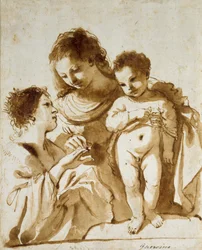 Il matrimonio mistico di Santa Caterina