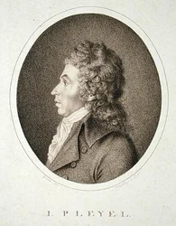 Ignaz Joseph Pleyel (1757-1831) inciso da F.W. Nettling