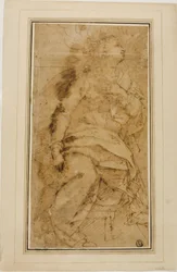 Figura femminile drappeggiata