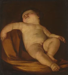 Putto addormentato