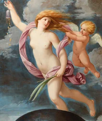Fortuna con una borsa, ca 1636