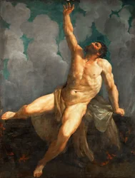 Ercole sul rogo, 1620-1621