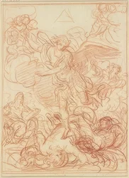 San Michele sconfigge il diavolo