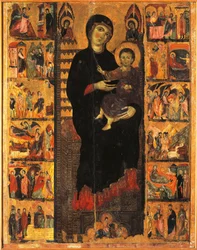 Maestà (dettaglio)