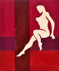 Bold as Love (Torreggiante in armatura metallica viola lucente), 2015