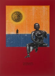 Sul bambino e il matrimonio, Così parlò Zarathustra, 2024 (xilografia e serigrafia)