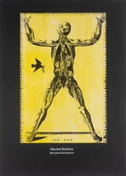 Sui poeti, Così parlò Zarathustra, 2025 (xilografia e serigrafia)
