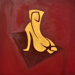 Studio per Figura su un Piano in Prospettiva, 2015