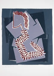 Donna con felce N°1, 2019