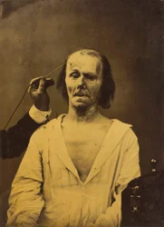 Un volto rilassato (a sinistra); Profonda attenzione (a destra), 1854-1856, stampato nel 1862 (foto)