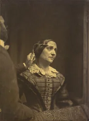 Attenzione, sguardo attento (sinistra); Attenzione dolorosa (destra), 1854-1856, stampato 1862 (foto)