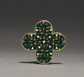 Placca quadrilobata, c.1300-1310