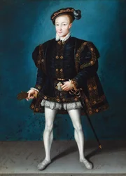 Ritratto di Edoardo VI (olio su tavola)